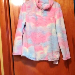 Womens tye dye pullover size large